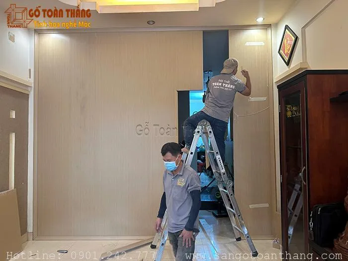 Vách ngăn bằng tấm nhựa Picomat