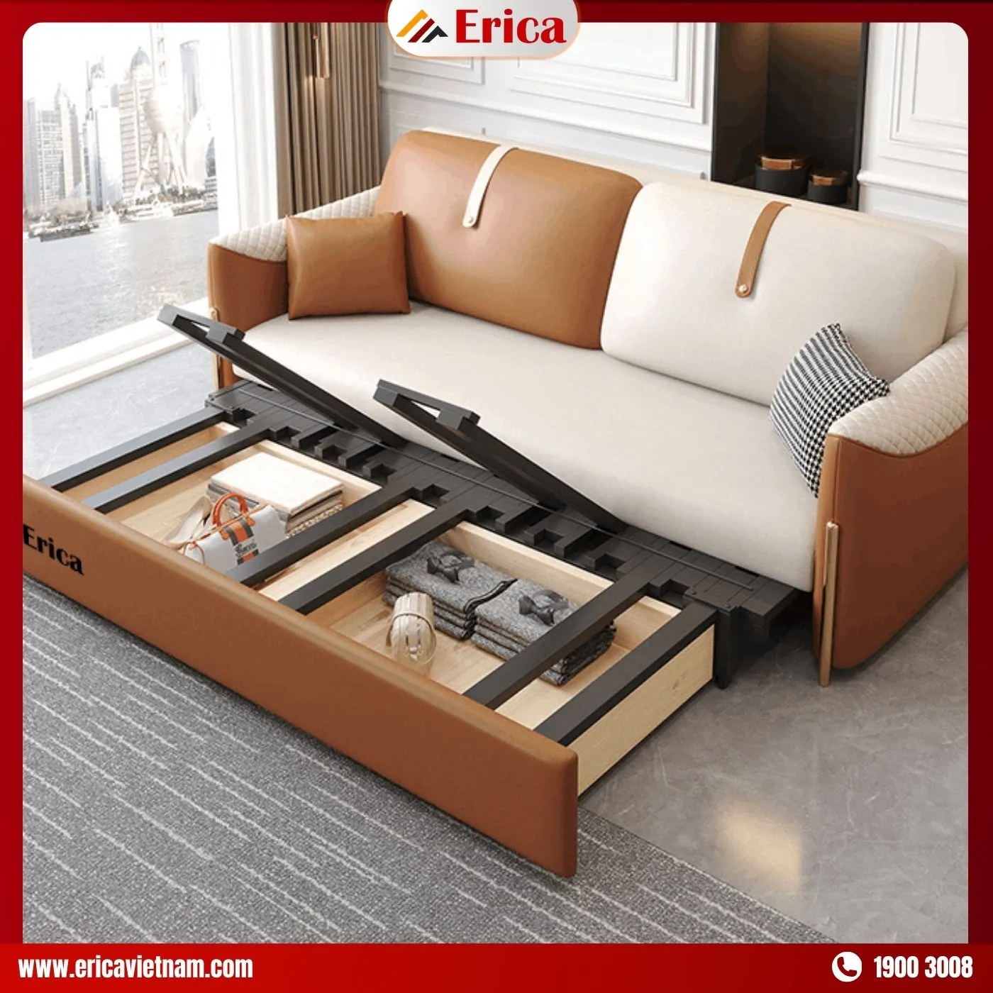 Ghế sofa giường thông minh ERICA EC1