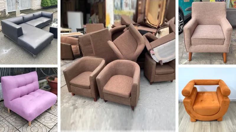 Thu Mua Sofa Cũ Tại TP.HCM - Nhanh Gọn, Minh Bạch, Giá Cao