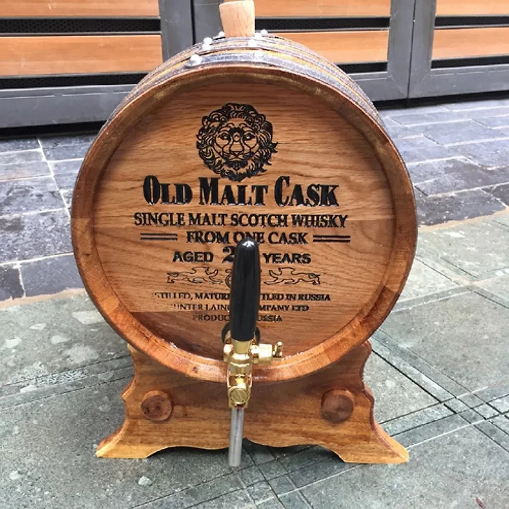 Thùng rượu gỗ sồi Nga cao cấp