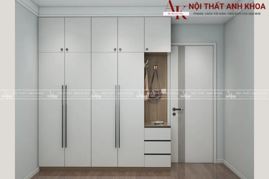 Tủ lắp ráp tiết kiệm diện tích hiệu quả