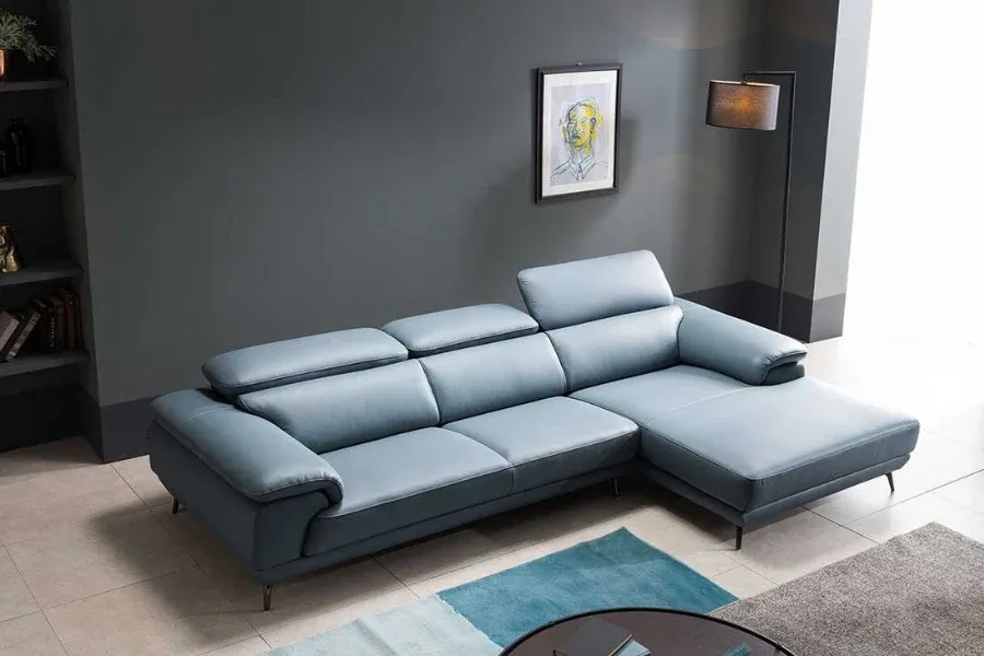 Sofa chữ L cỡ nhỏ phù hợp căn hộ 15-20m²
