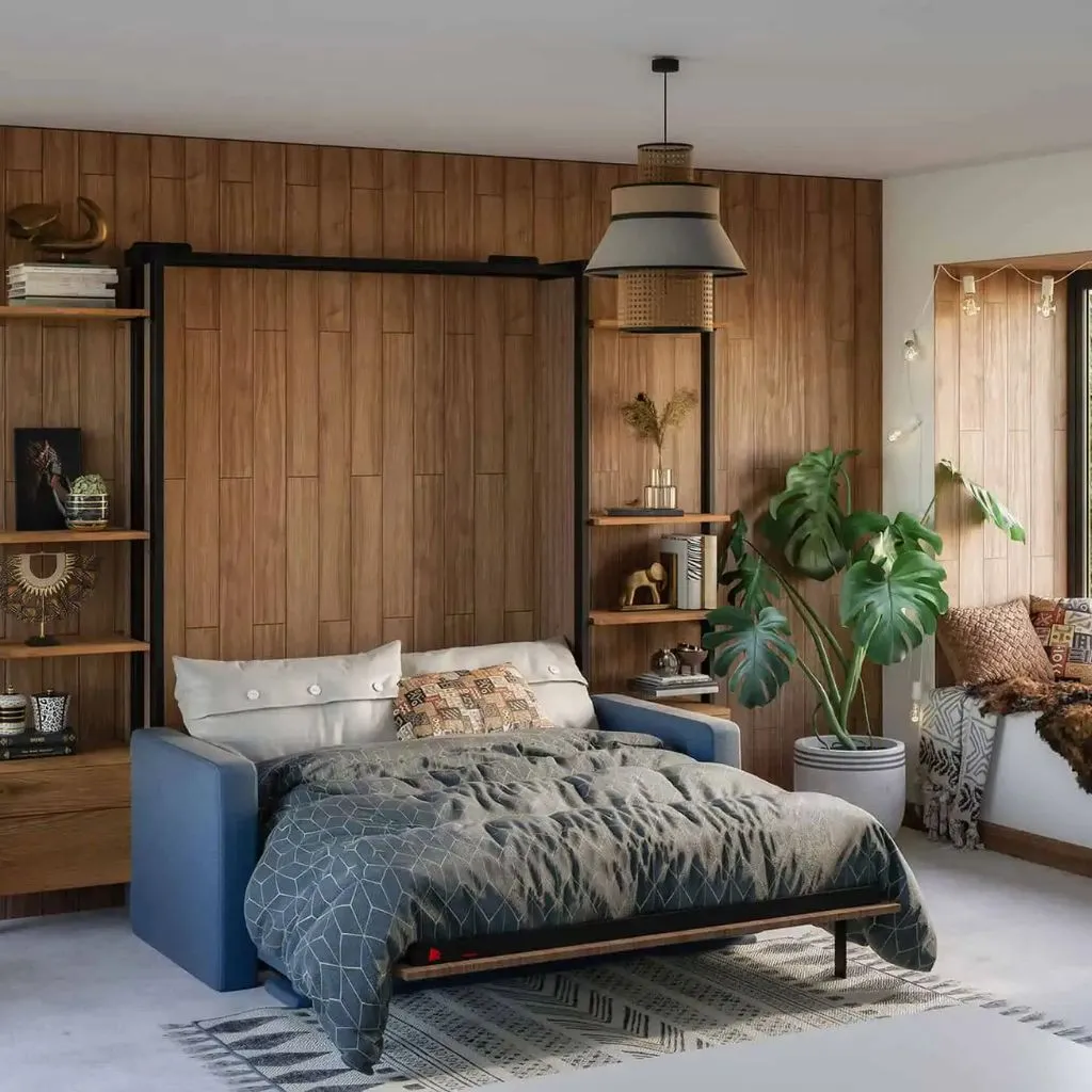 Tìm hiểu về mẫu giường thông minh kết hợp sofa