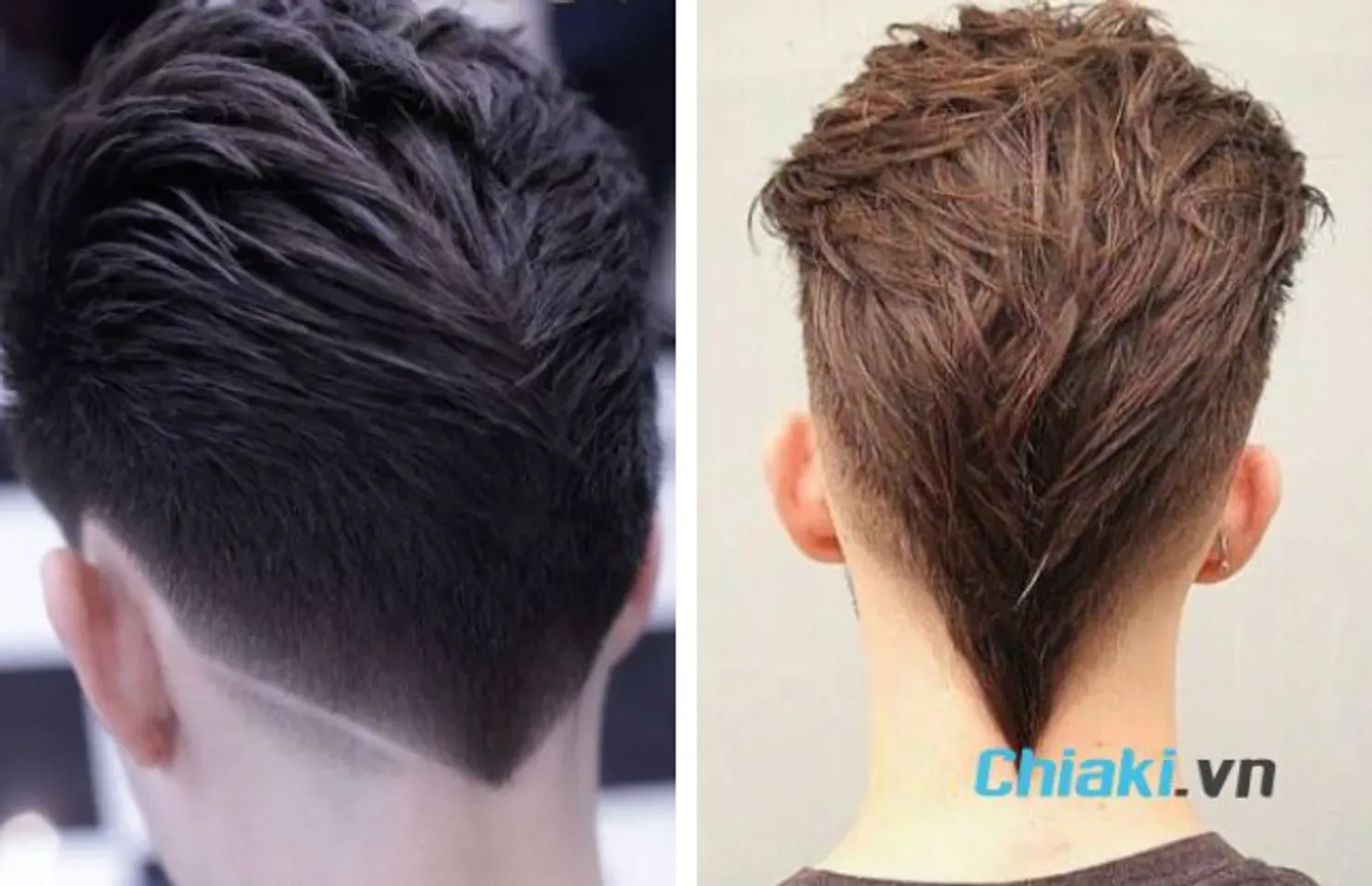 Tóc layer nam gáy nhọn cho các chàng thích sự mới mẻ và cá tính