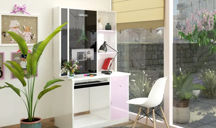 Mẫu bàn học thông minh 4.0 ứng dụng công nghệ tiên tiến, hiện đại