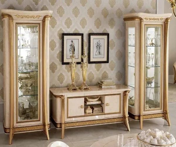 Kệ tivi tân cổ điển Hoàng cung Pháp