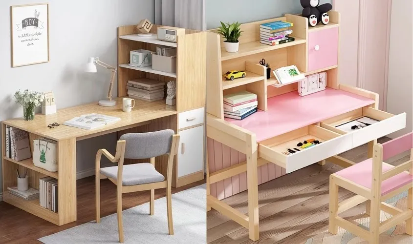 Đa số bàn học thông minh được làm từ chất liệu cao cấp