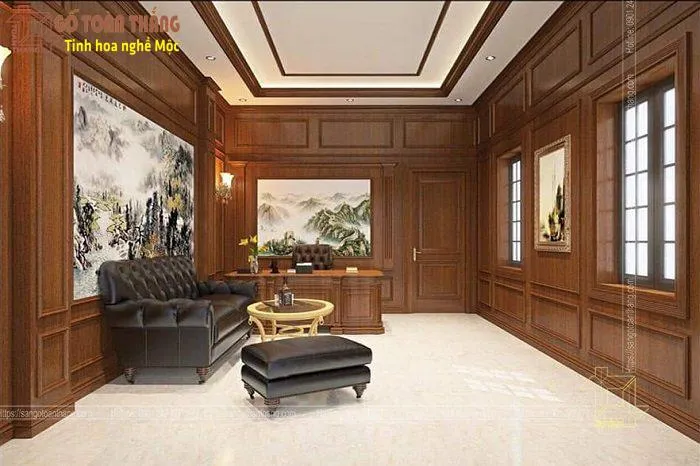 Trần nhựa làm từ tấm gỗ picomat