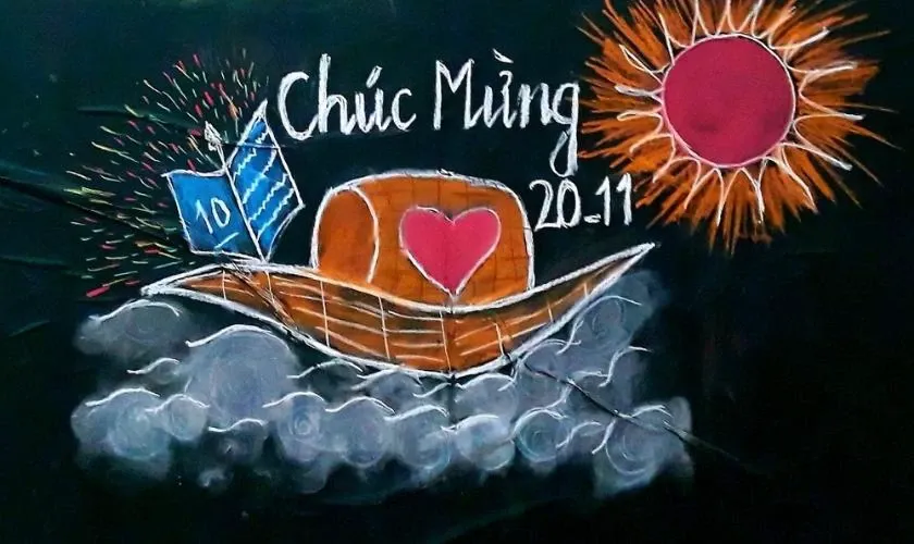 Cách sắp xếp phấn màu hợp lý