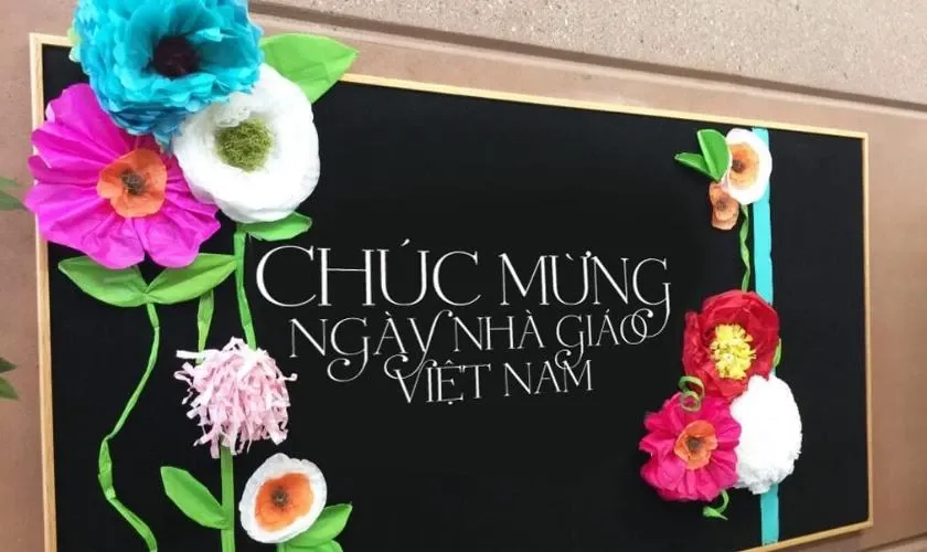 Hình dán kết hợp chữ viết hiệu quả