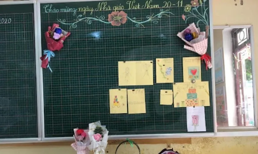 Bảng tiểu học dễ thương