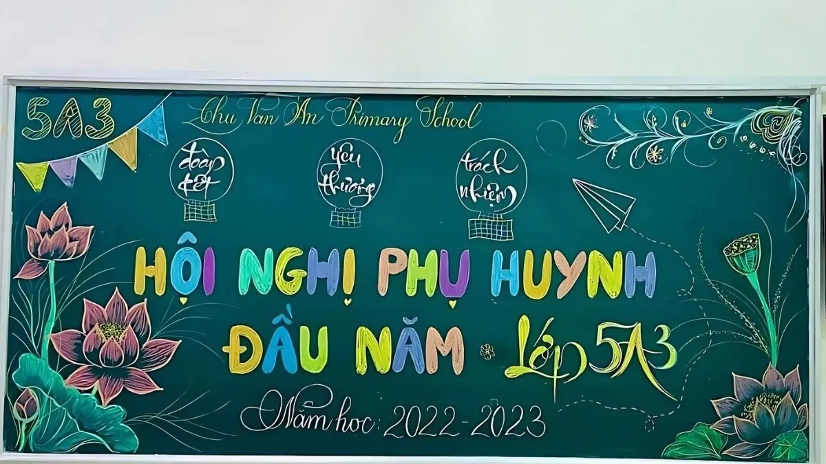 Hội nghị phụ huynh đầu năm