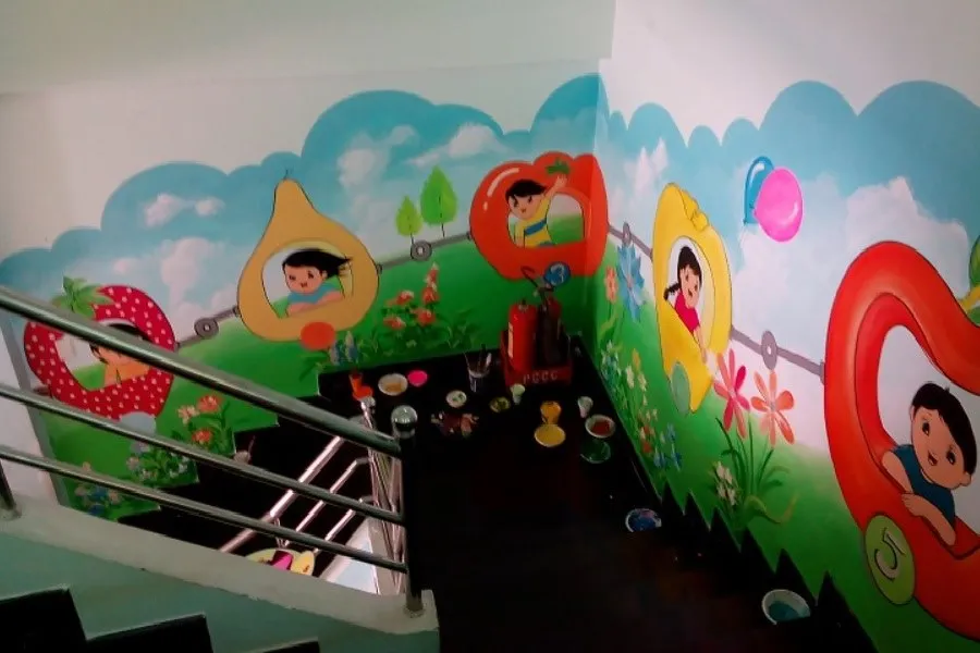 Trang trí hành lang theo câu chuyện