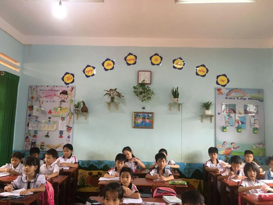 tranh ảnh trang trí lớp học