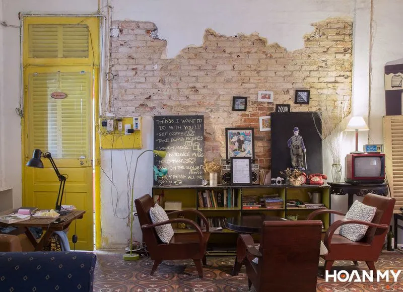 quán cafe phong cách retro