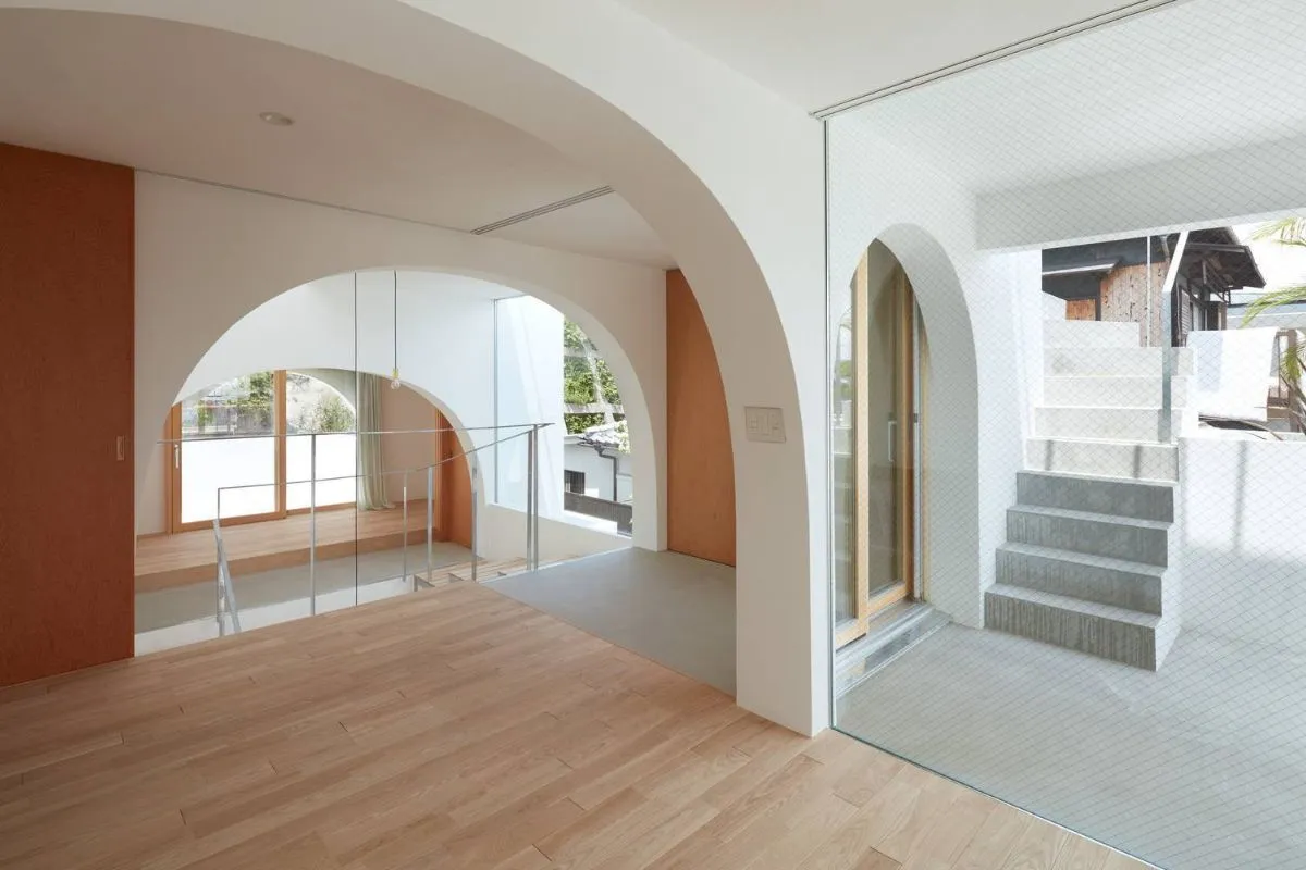 Vòm cong không gian mở