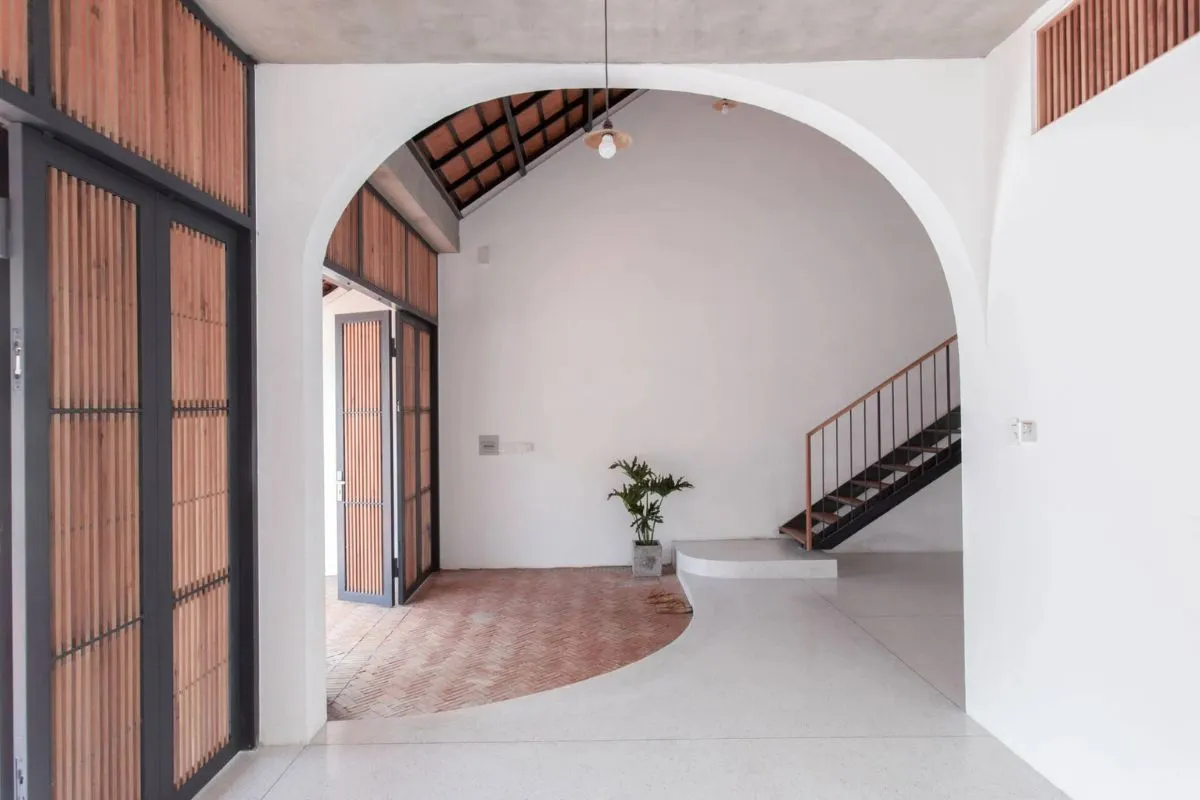 Vòm uốn lượn nghệ thuật