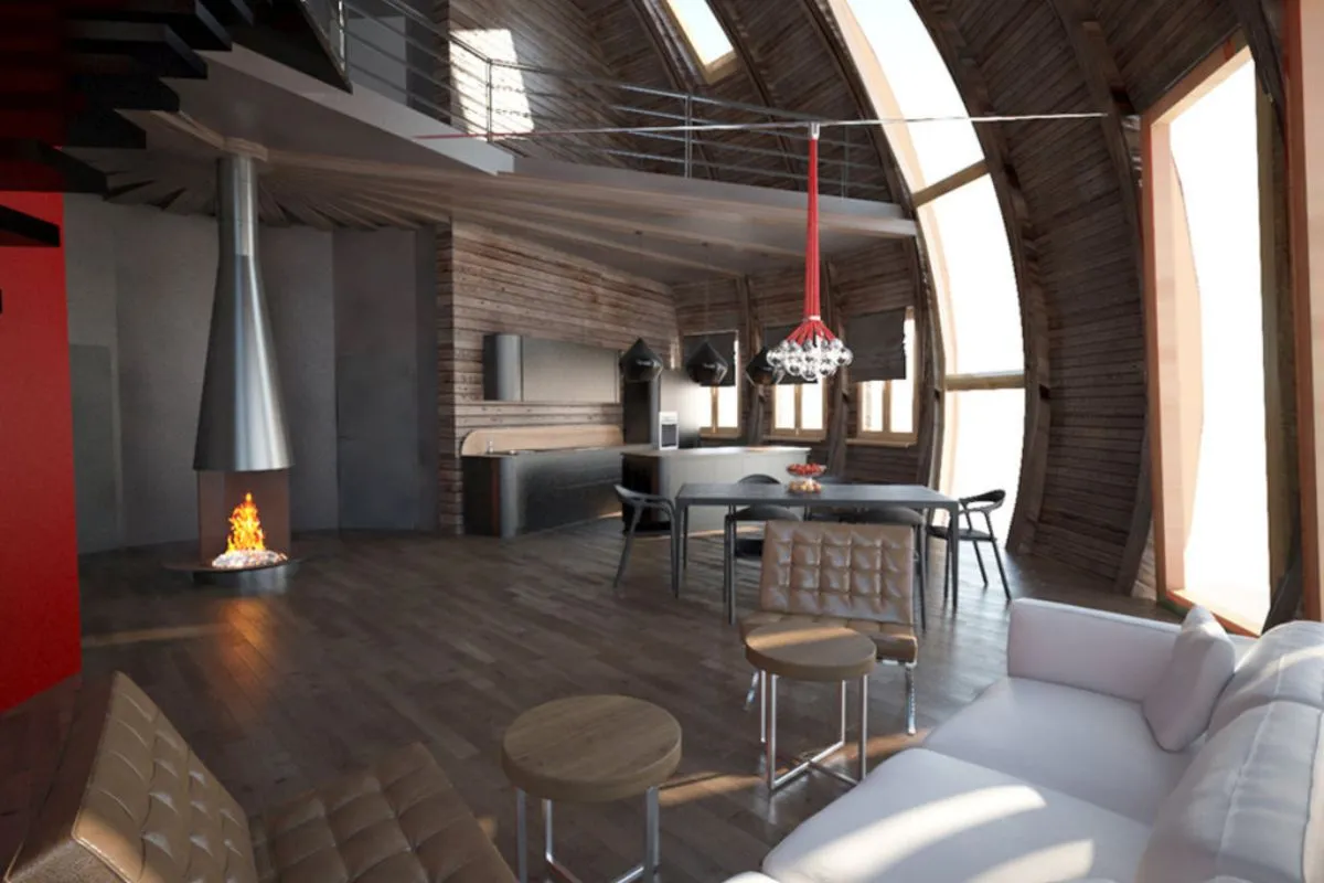 Vòm trần kiến trúc độc đáo