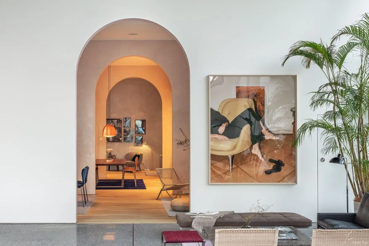 Vòm kiến trúc ấn tượng