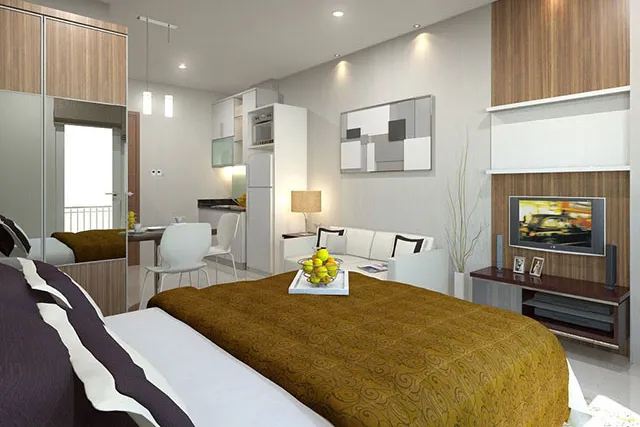 Tránh kê giường hướng vào nhà bếp