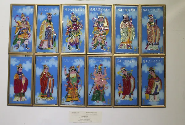 Sự biến đổi của tranh đồ thế Nam Bộ sang các hình thức tranh kính đầy màu sắc