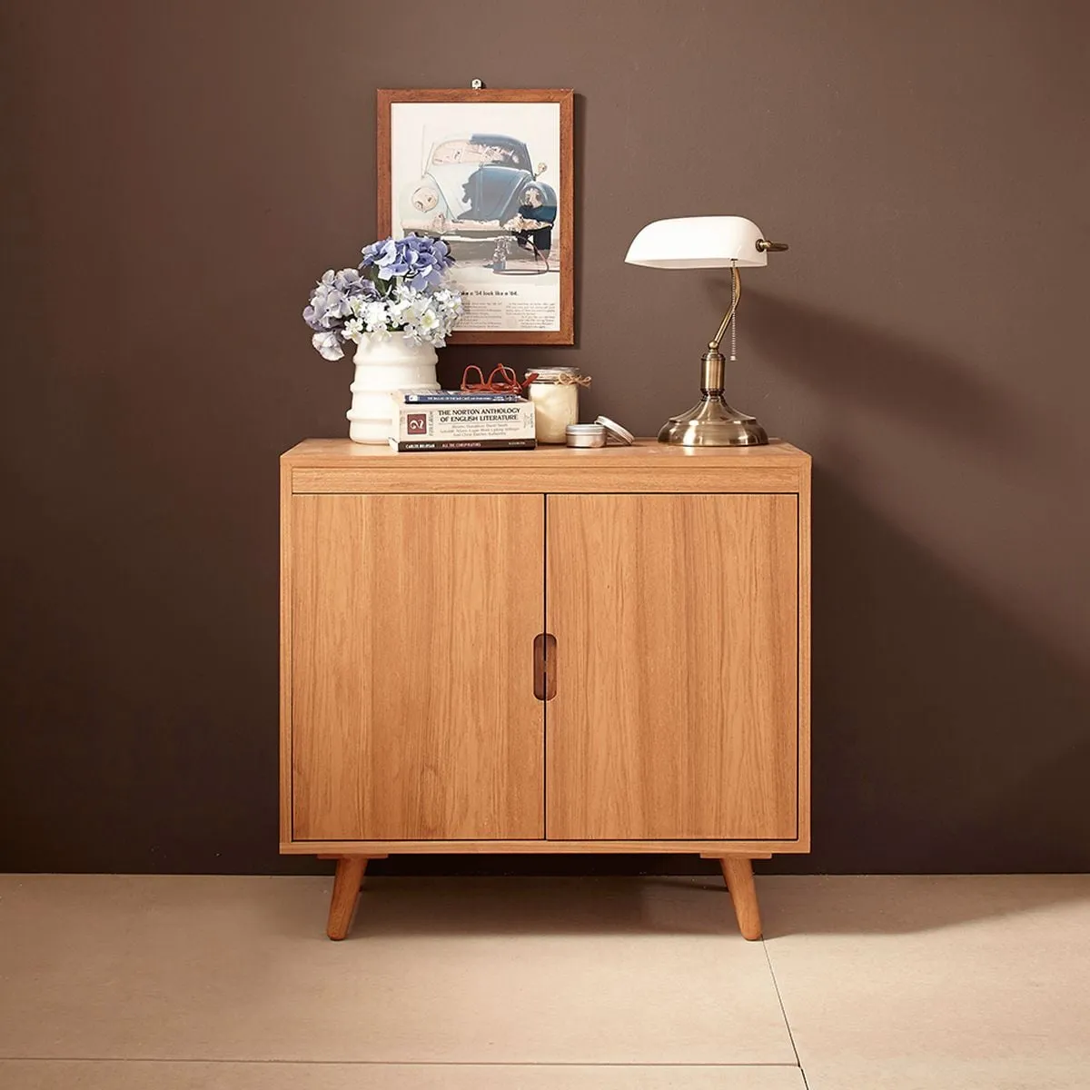 Tủ đầu giường gỗ công nghiệp hiện đại