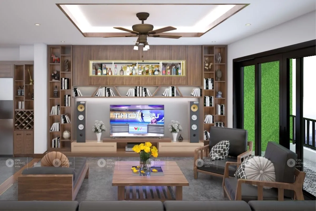 Ô âm tường kết hợp đèn LED