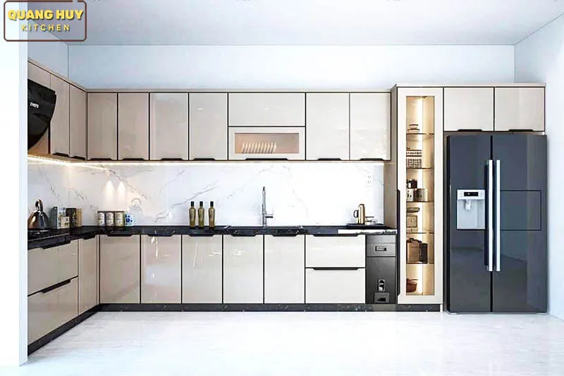 Mẫu tủ đồ khô cánh kính