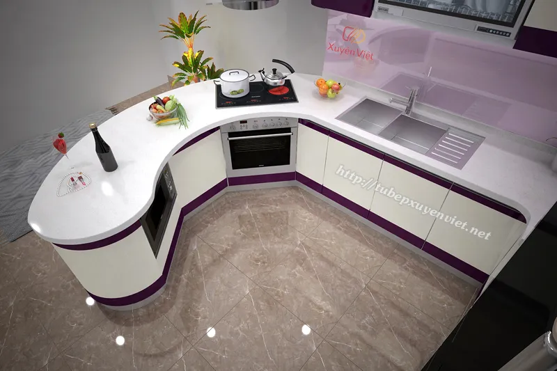 tủ bếp nhựa treo tường