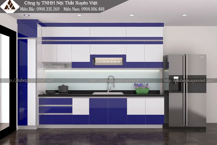 tủ bếp nhựa treo tường