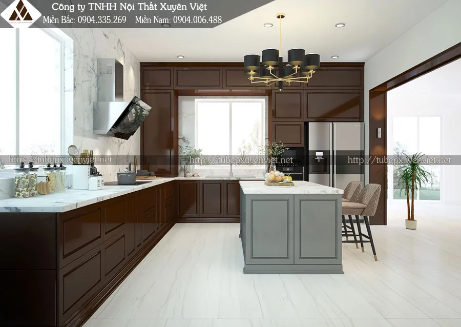 tủ bếp nhựa treo tường