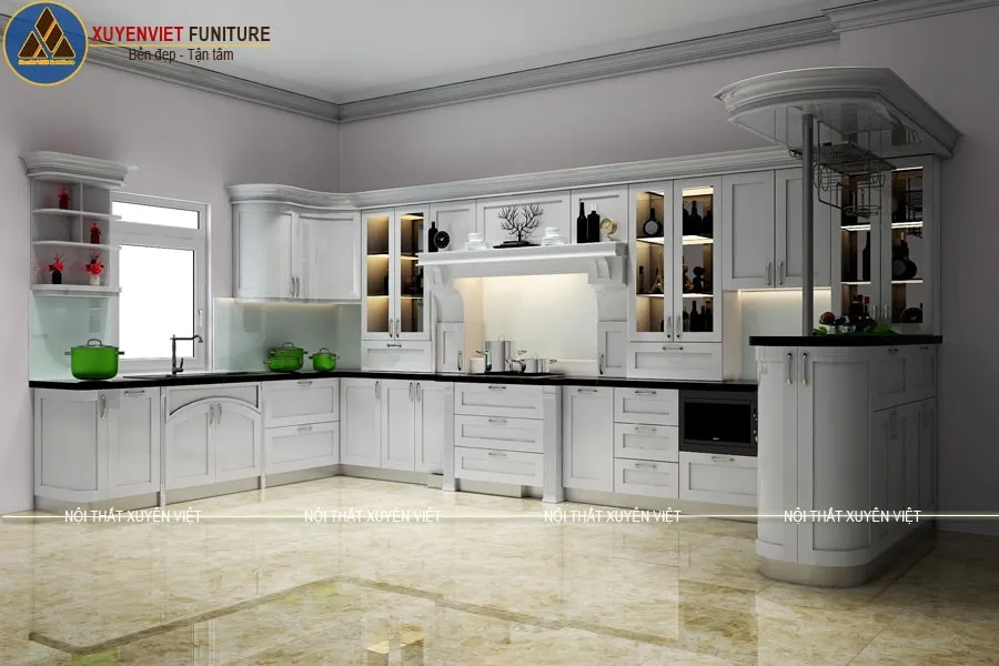 tủ bếp nhựa treo tường