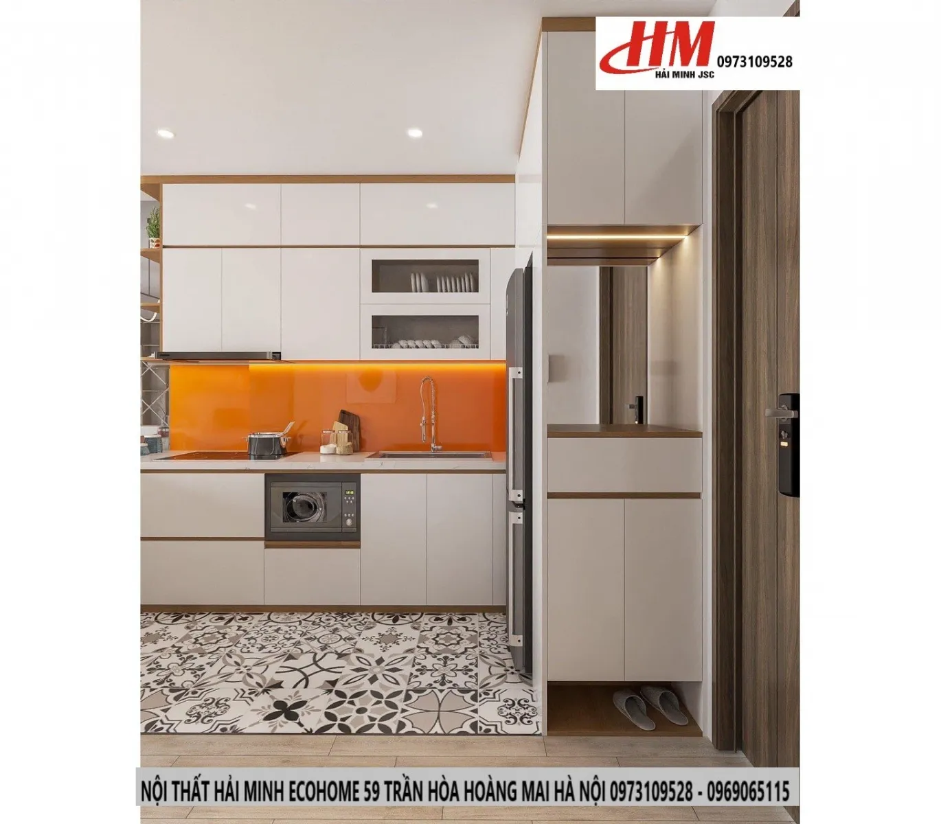 Tủ giày nhựa cao cấp vân gỗ sồi