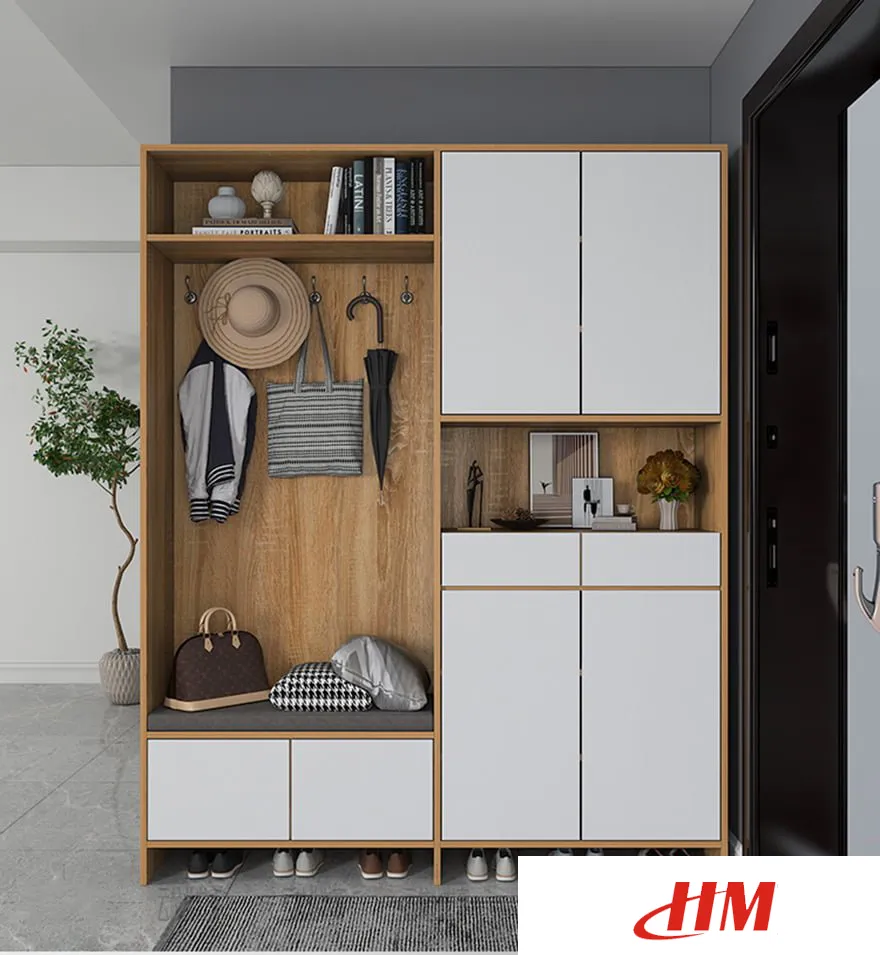 Tủ giày nhựa cao cấp màu xám