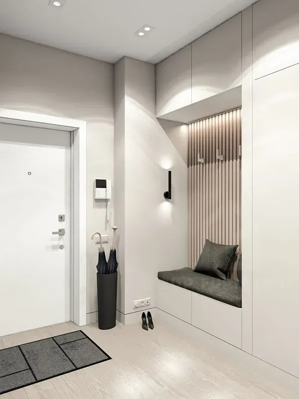 Tủ giày kết hợp kệ trang trí 16