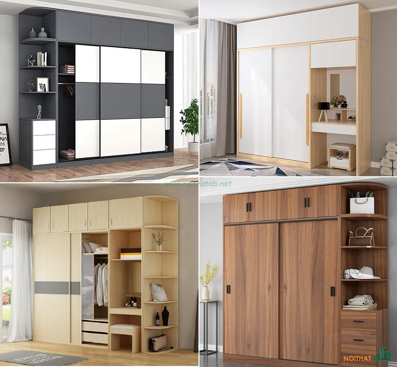 Tủ quần áo cửa lùa đẹp