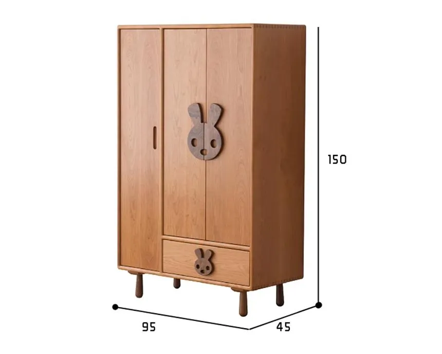 Sơ đồ kích thước tiêu chuẩn của tủ quần áo đơn giản mà đẹp GHS-52305