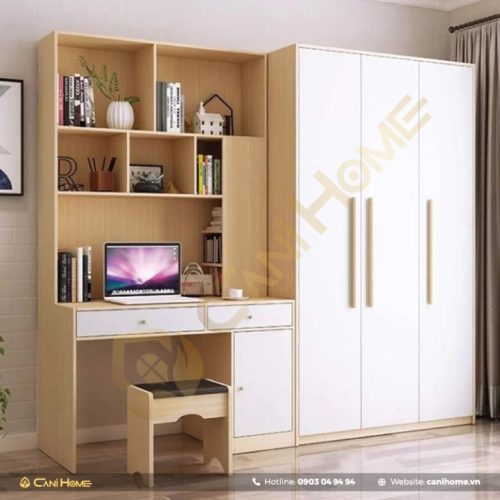 Bàn Học Kèm Tủ Quần Áo Nhựa: Giải Pháp Nội Thất Tối Ưu Diện Tích