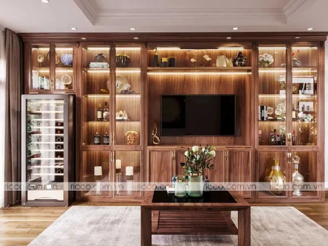 Mỗi chất liệu làm tủ rượu đều có những ưu – nhược điểm riêng. Vì vậy, cần dựa vào phong cách thiết kế để lựa chọn loại chất liệu cho phù hợp.