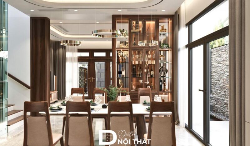 Mẫu Tủ Rượu Góc Phòng Khách: Giải Pháp Tối Ưu Góc Chết Và Nâng Tầm Thẩm Mỹ Nội Thất Gỗ