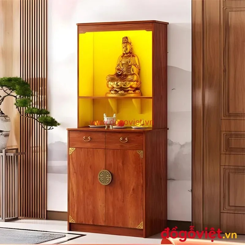 Tủ Thờ Gỗ Công Nghiệp: Vệ sinh và bảo dưỡng đúng cách