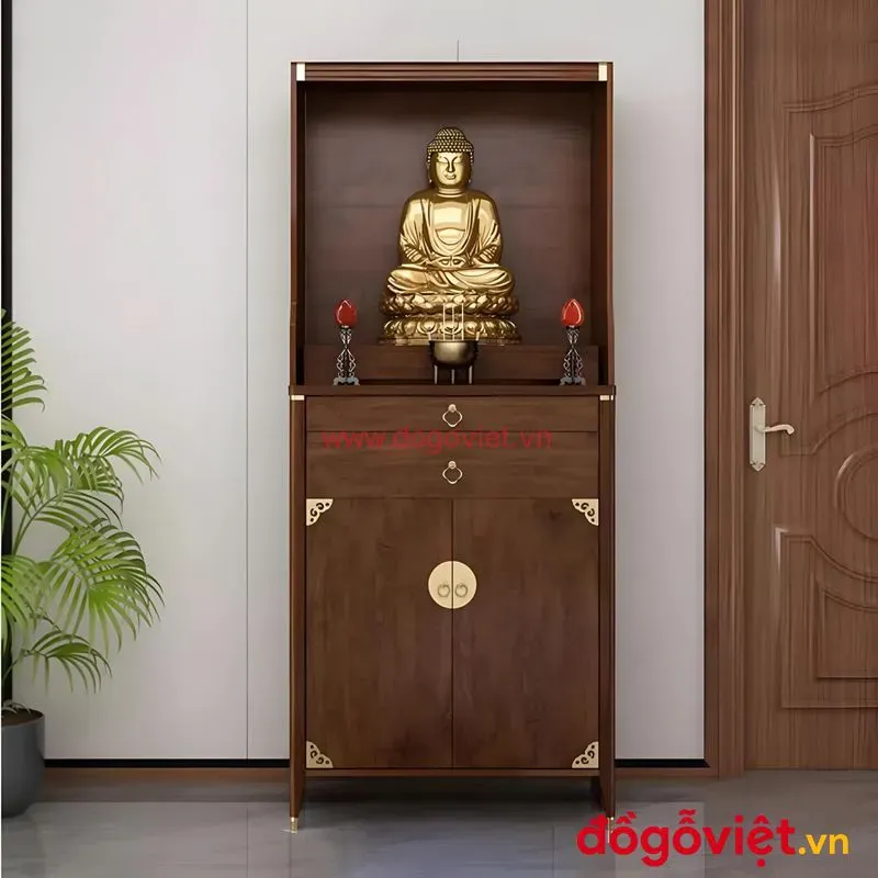 Tủ Thờ Gỗ Công Nghiệp: Lưu ý vị trí đặt tủ thờ