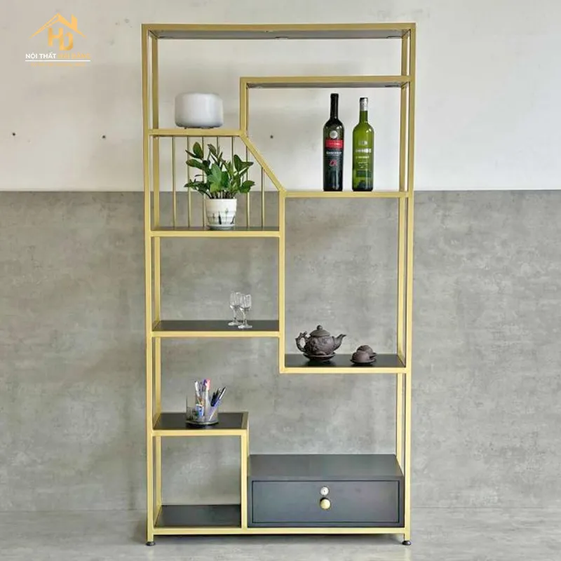 Kệ Trưng Bày Sắt Sơn Tĩnh Điện