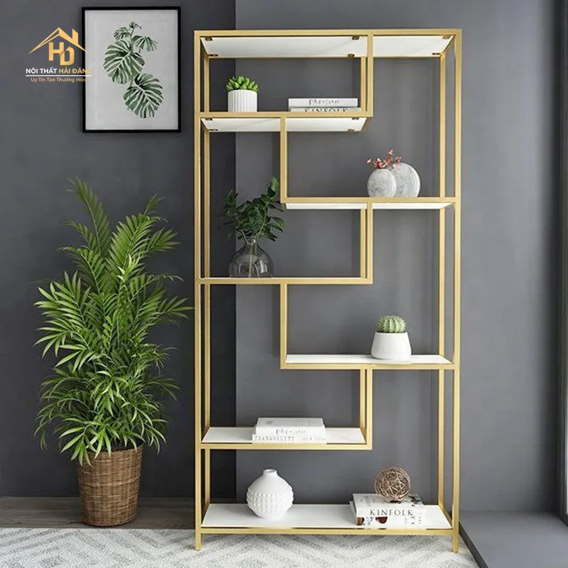 Kệ trưng bày khung sắt sơn tĩnh điện giá rẻ