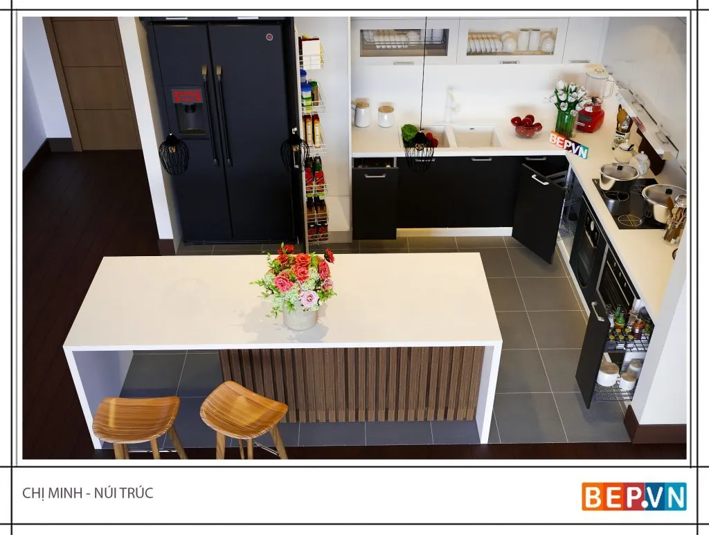 Phụ kiện tủ bếp phát huy tối đa công năng sử dụng hữu ích cho chị em nội trợ