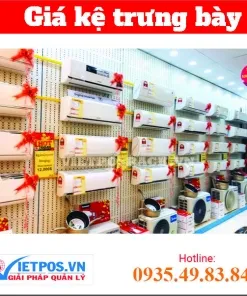 Ứng dụng linh hoạt của các mẫu kệ siêu thị trong nhiều ngành hàng khác nhau