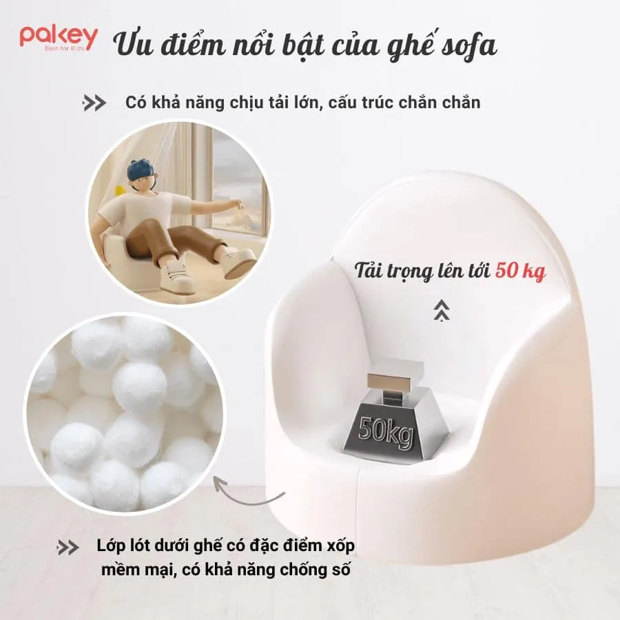 Góc nghiêng 105° giúp trẻ duy trì tư thế ngồi đúng chuẩn, giảm mỏi lưng khi học tập hoặc xem phim