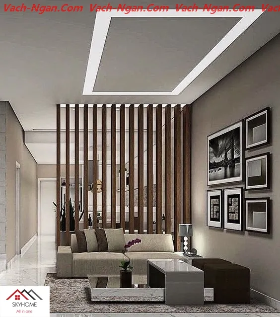 Vách ngăn gỗ sồi Nga vân sáng, độ cứng 1360 lbf, giá 1.9–3.5 triệu/m².