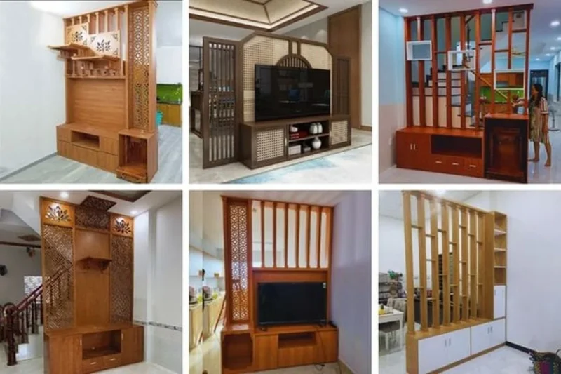 vách ngăn kết hợp bàn thờ vách ngăn kết hợp bàn thờ