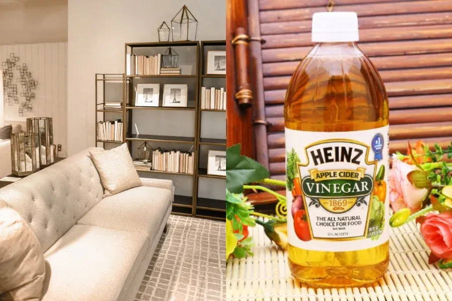 Vệ sinh ghế sofa nỉ bằng giấm